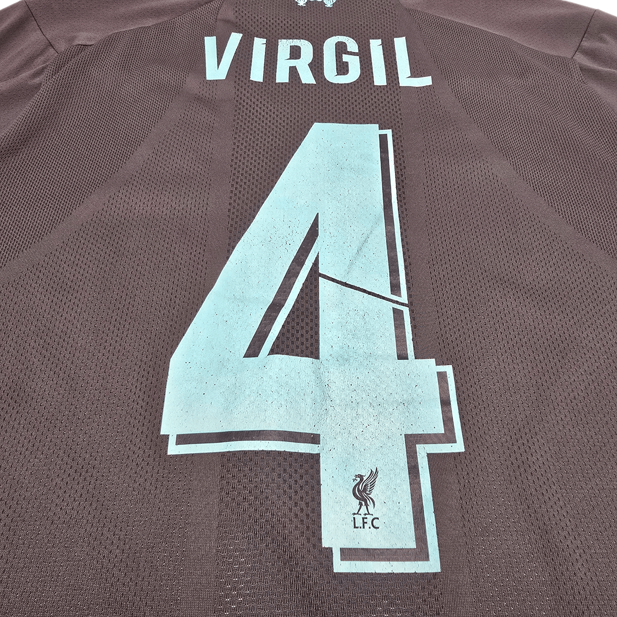 2019/20 Liverpool Third Football Shirt (M) New Balance 4 Virgil - Football Finery - FF303301