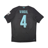 2019/20 Liverpool Third Football Shirt (M) New Balance 4 Virgil - Football Finery - FF303301