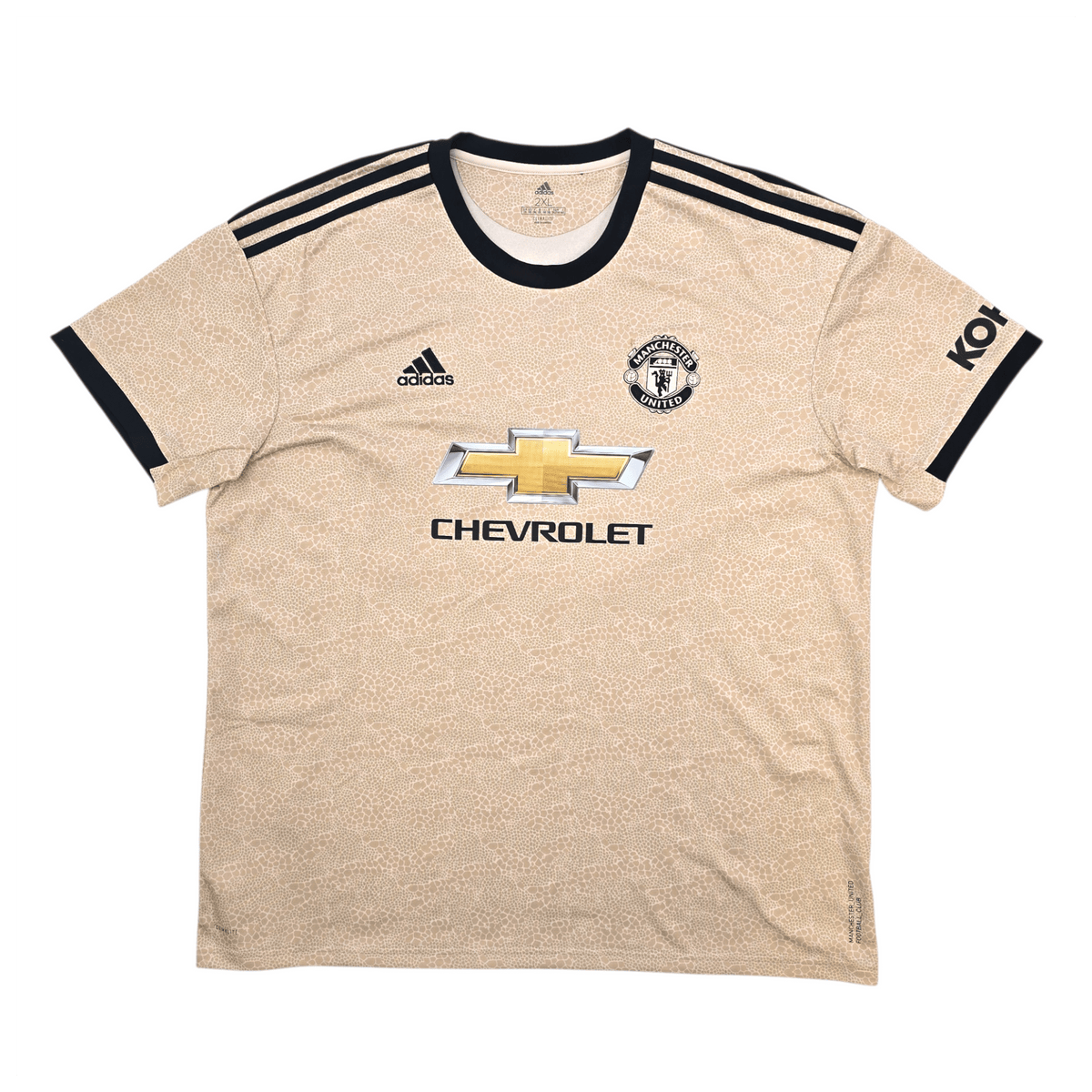 2019/20 Manchester United Away Football Shirt (2XL) Adidas 18 Fernandes - Football Finery - FF303424