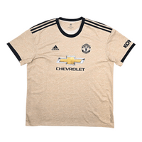 2019/20 Manchester United Away Football Shirt (2XL) Adidas 18 Fernandes - Football Finery - FF303424
