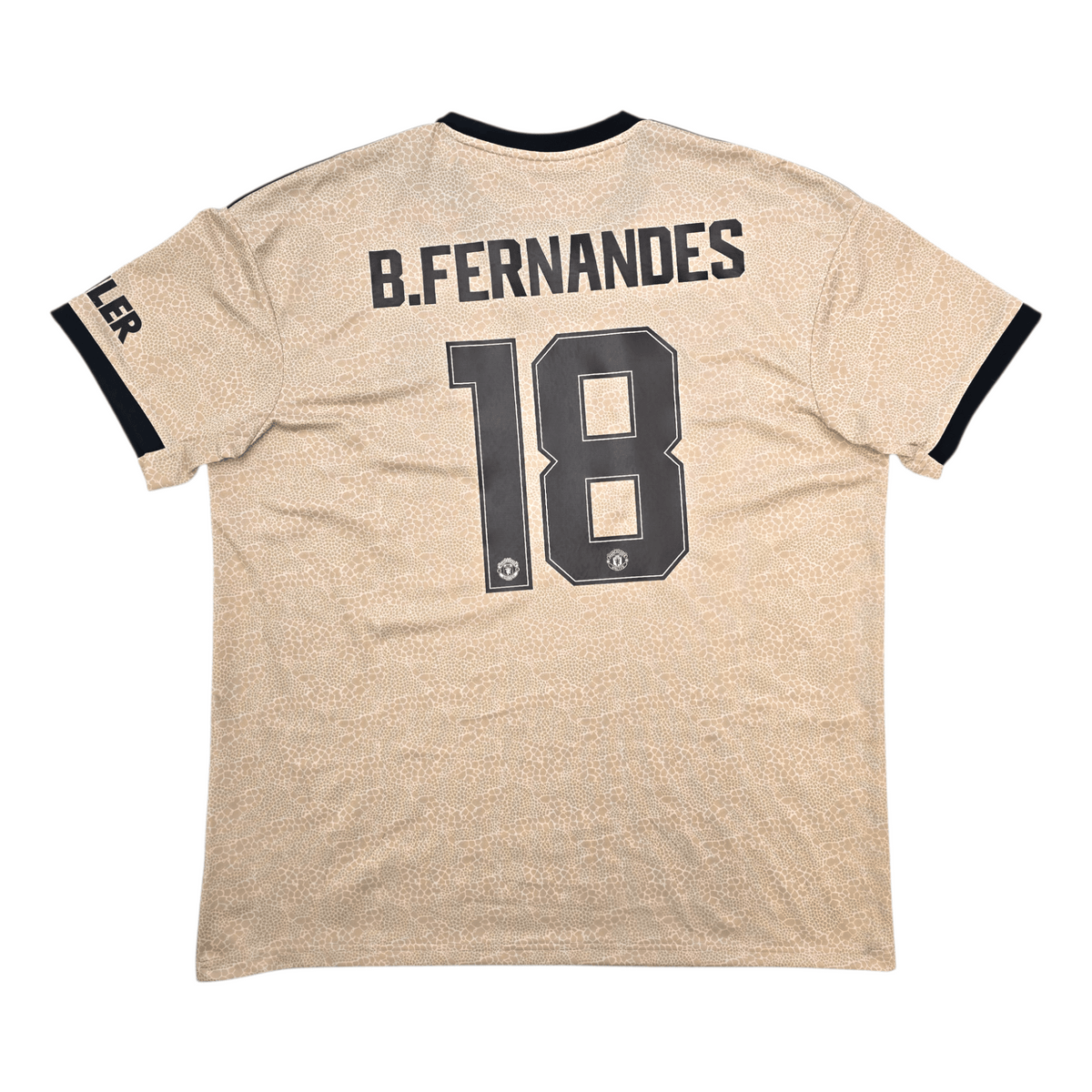 2019/20 Manchester United Away Football Shirt (2XL) Adidas 18 Fernandes - Football Finery - FF303424