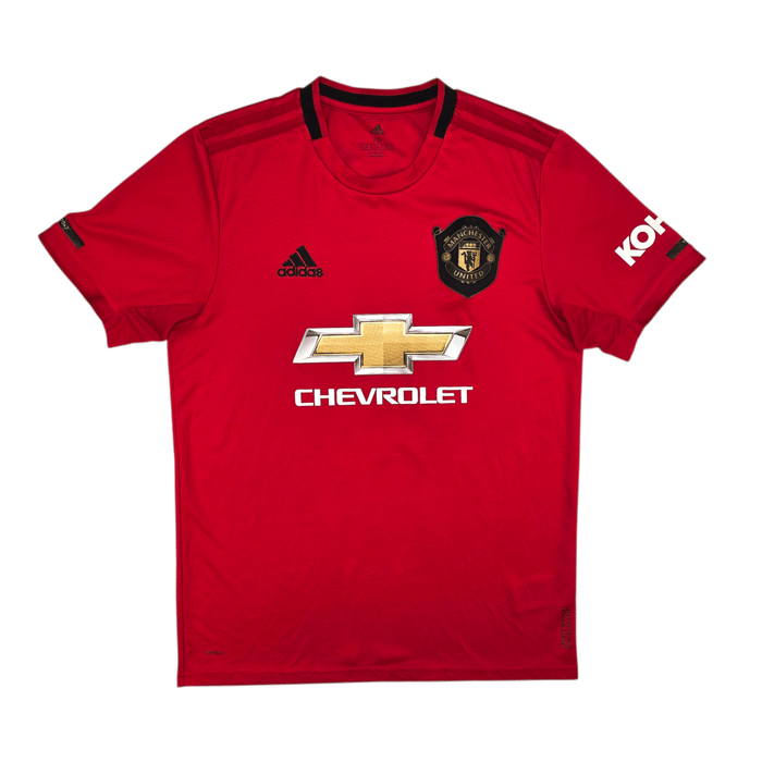 2019/20 Manchester United Home Football Shirt (M) Adidas 8 Mata - Football Finery - FF302657