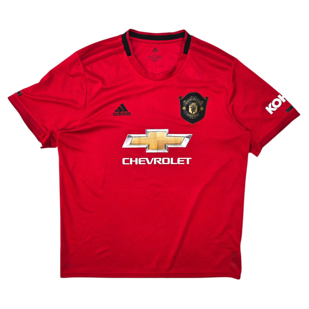 2019/20 Manchester United Home Football Shirt (XL) Adidas 10 Rashford - Football Finery - FF303972