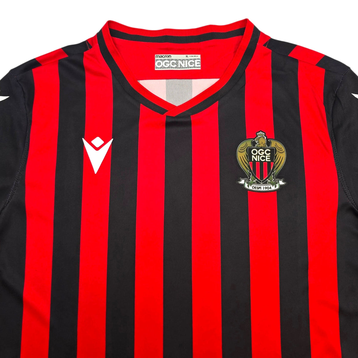 2019/20 Nice Home Football Shirt (XL) Macron - Football Finery - FF304753