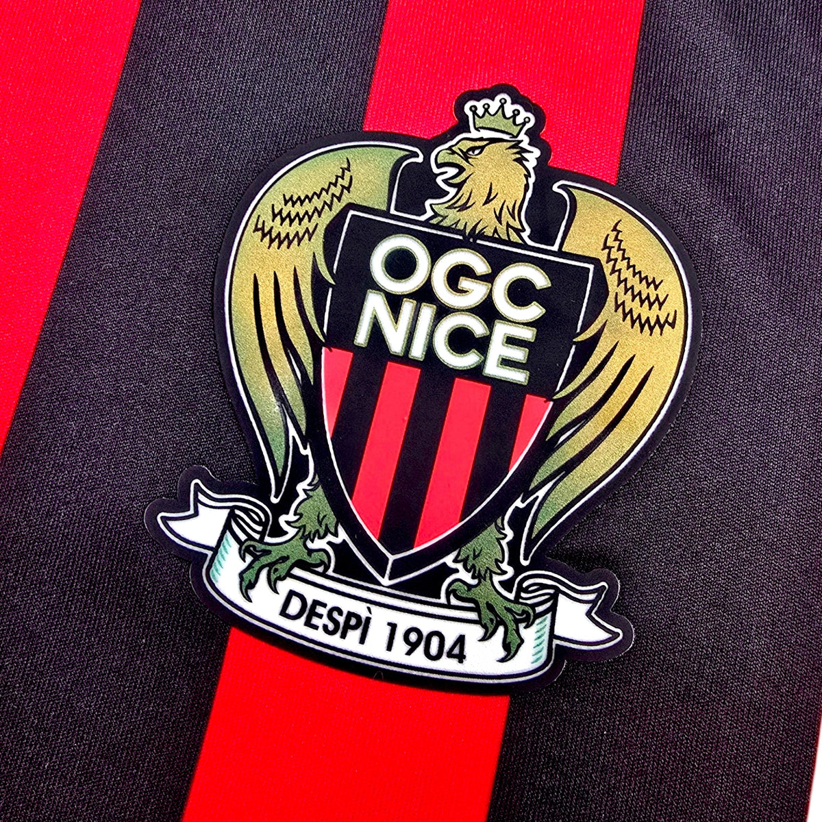 2019/20 Nice Home Football Shirt (XL) Macron - Football Finery - FF304753