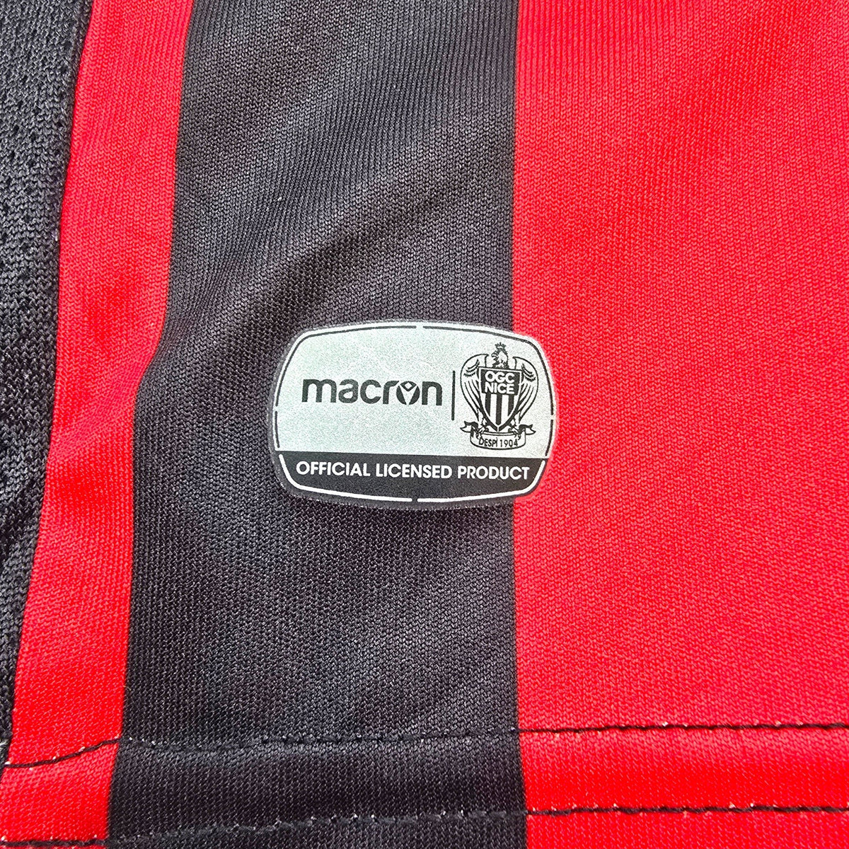 2019/20 Nice Home Football Shirt (XL) Macron - Football Finery - FF304753