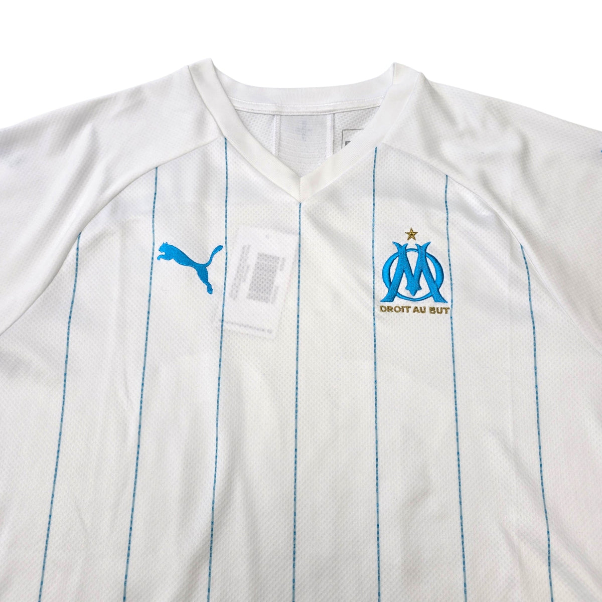 2019/20 Olympique Marseille Home Football Shirt (XL) Puma 10 Payet - Football Finery - FF305922
