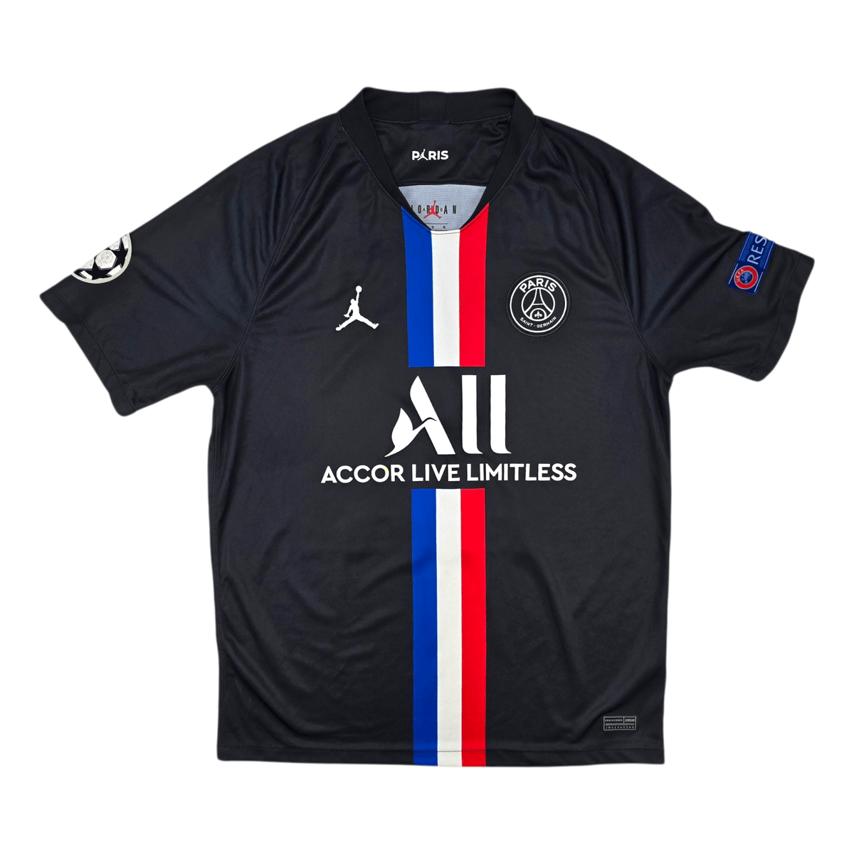 2019/20 PSG Fourth Football Shirt (L) Nike 7 Mbappe - Football Finery - FF302700
