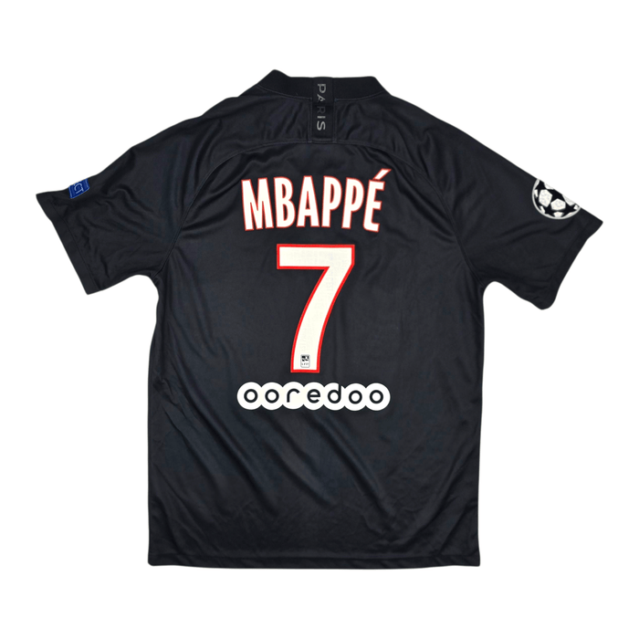 2019/20 PSG Fourth Football Shirt (L) Nike 7 Mbappe - Football Finery - FF302700