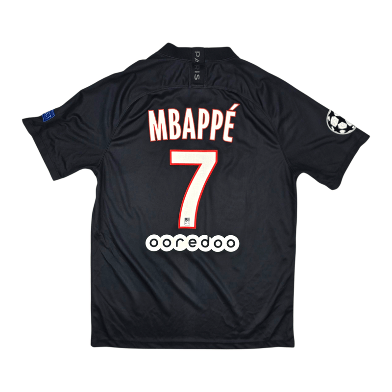 2019/20 PSG Fourth Football Shirt (L) Nike 7 Mbappe - Football Finery - FF302700