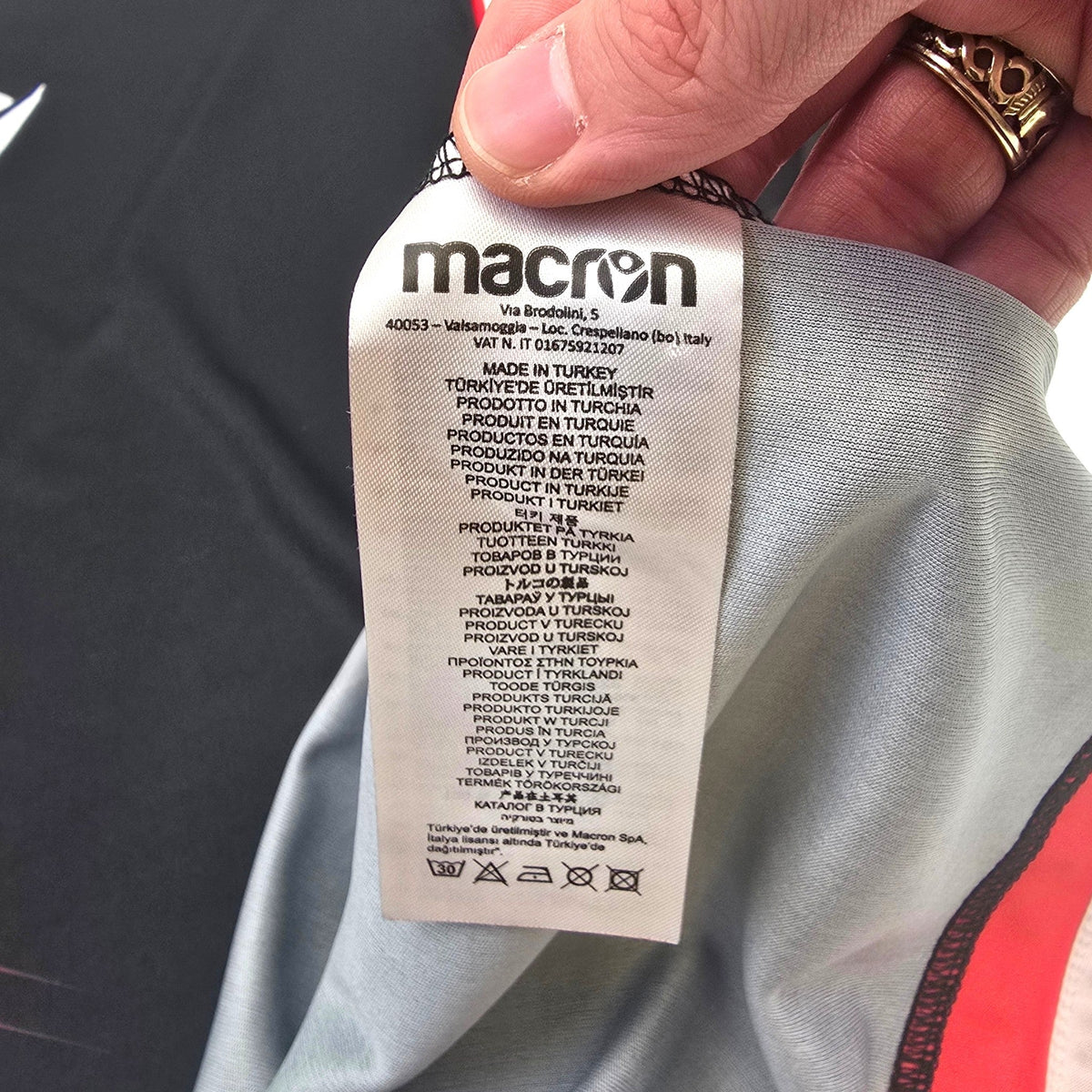 2019/20 Samsunspor Third Football Shirt (XL) Macron (BNWTs) - Football Finery - FF304757