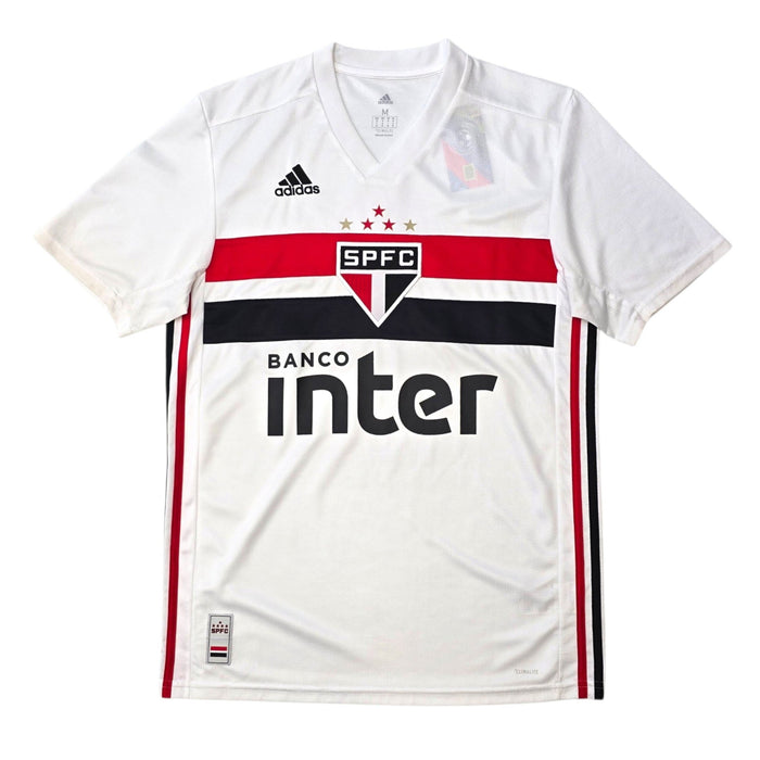 2019/20 Sao Paulo Home Football Shirt (M) Adidas #7 Pato - Football Finery - FF307651