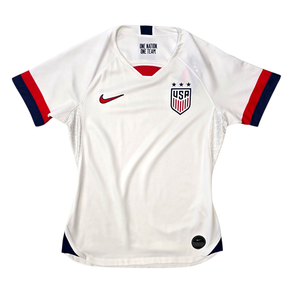 2019/20 USA Home Football Shirt (S) Nike (USWNT | Womens) - Football Finery - FF304510