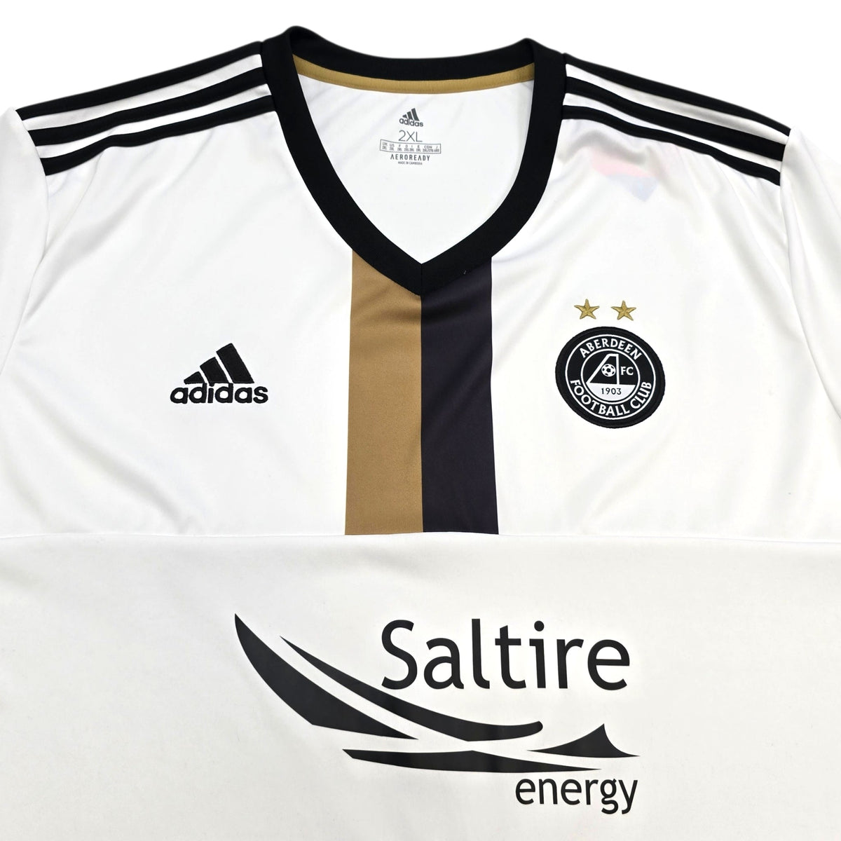 2020/21 Aberdeen Away Football Shirt (2XL) Adidas - Football Finery - FF304633