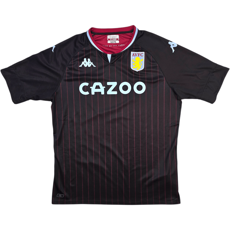 2020/21 Aston Villa Away Football Shirt (2XL) Kappa - Football Finery - FF305404