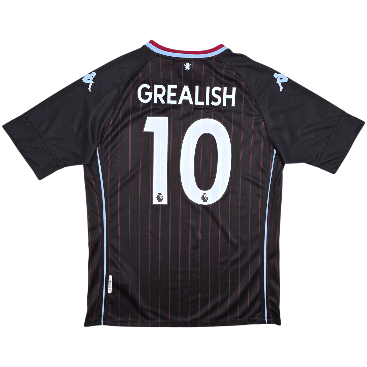 2020/21 Aston Villa Away Football Shirt (L) Kappa 10 Grealish - Football Finery - FF302124