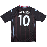 2020/21 Aston Villa Away Football Shirt (L) Kappa 10 Grealish - Football Finery - FF302124