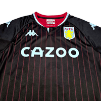 2020/21 Aston Villa Away Football Shirt (L) Kappa 10 Grealish - Football Finery - FF302124