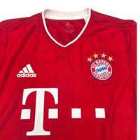 2020/21 Bayern Munich Home Football Shirt (S) Adidas 25 Muller - Football Finery - FF300657