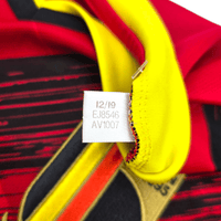2020/21 Belgium Home Football Shirt (M) Adidas 10 Hazard - Football Finery - FF301831