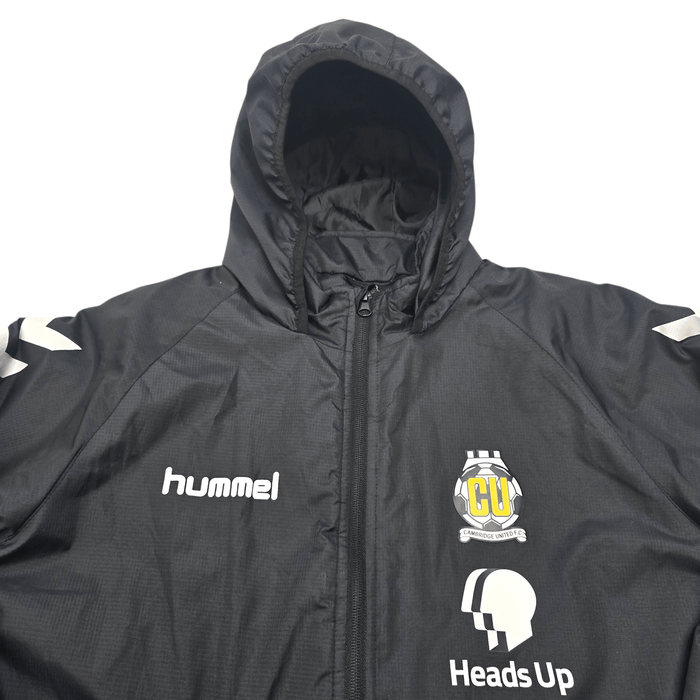 2020/21 Cambridge United Bench Coat (S) Hummel (Staff Issue) - Football Finery - FF303760