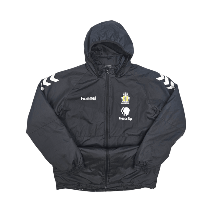 2020/21 Cambridge United Bench Coat (XL) Hummel (Staff Issue) - Football Finery - FF303759