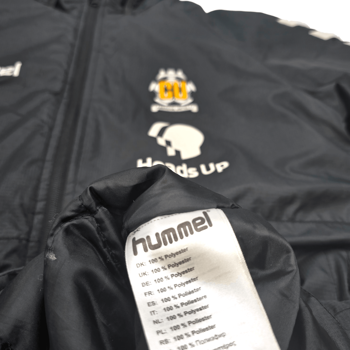 2020/21 Cambridge United Bench Coat (XL) Hummel (Staff Issue) - Football Finery - FF303759