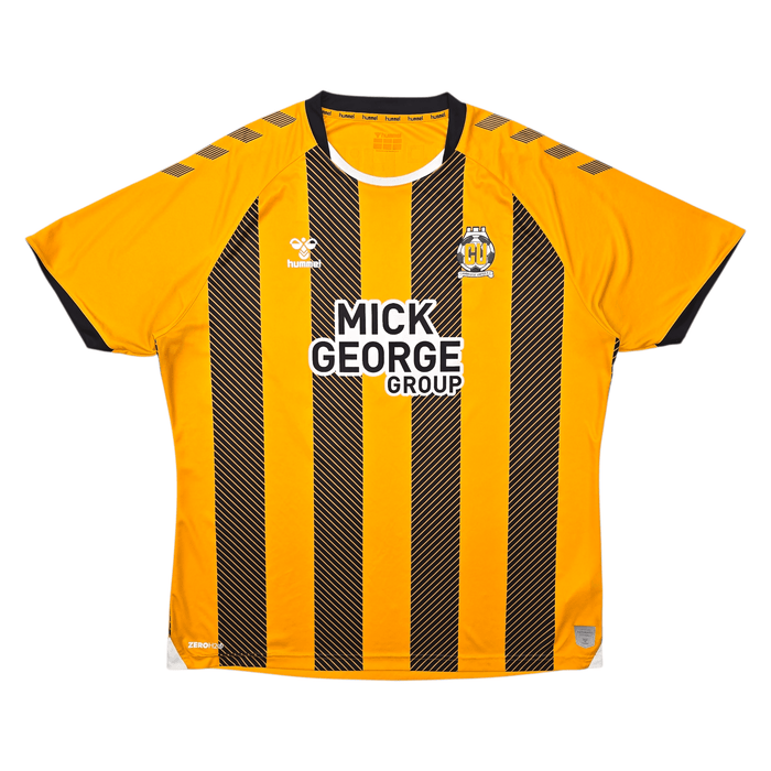 2020/21 Cambridge United Home Football Shirt (2XL) Hummel 14 Hoolahan - Football Finery - FF303472