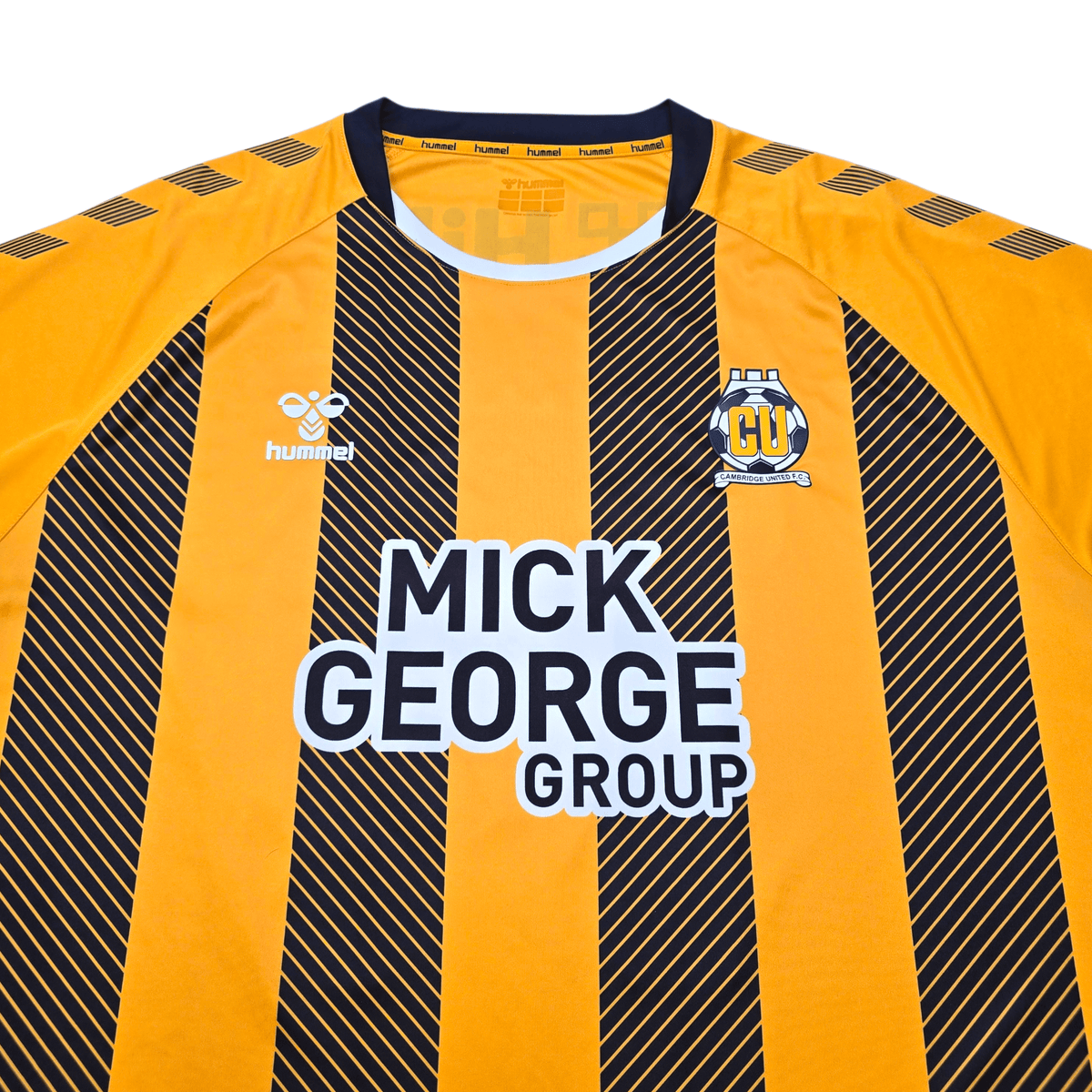 2020/21 Cambridge United Home Football Shirt (2XL) Hummel 14 Hoolahan - Football Finery - FF303472
