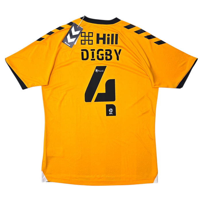 2020/21 Cambridge United Home Football Shirt (L) Hummel 4 Digby (BNWTs) - Football Finery - FF307796