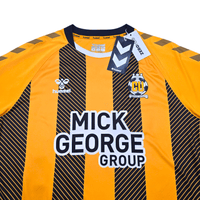 2020/21 Cambridge United Home Football Shirt (M) Hummel 20 Ironside (BNWTs) - Football Finery - FF303470