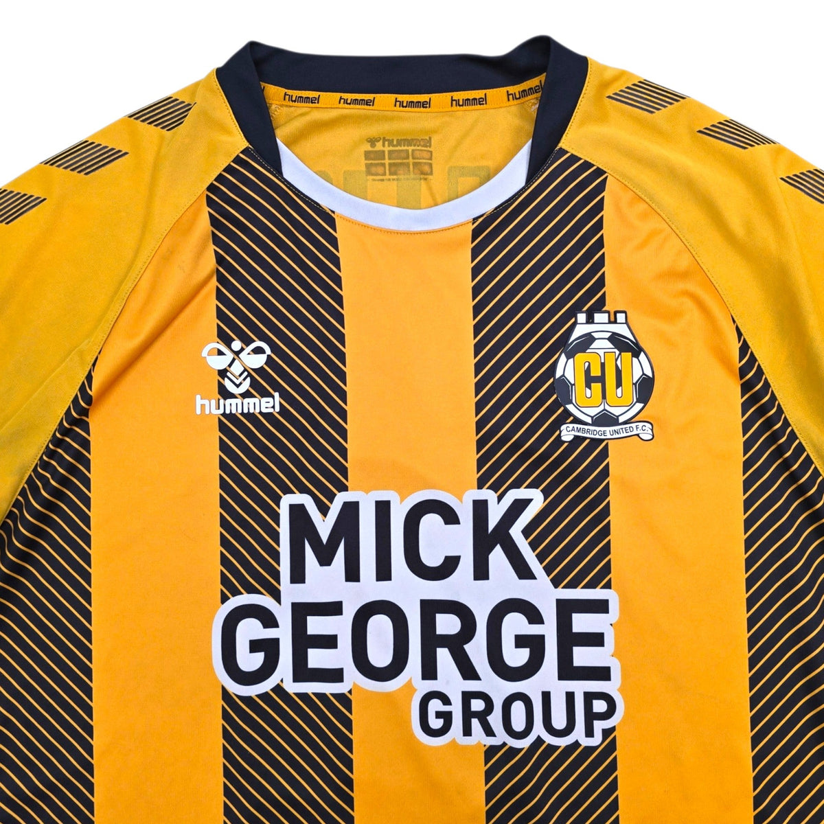 2020/21 Cambridge United Home Football Shirt (M) Hummel #4 Digby - Football Finery - FF307797