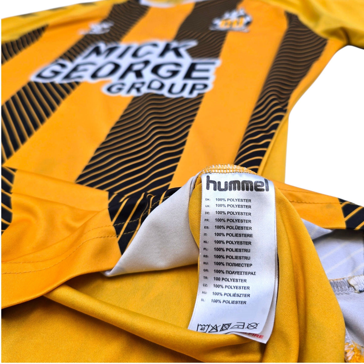 2020/21 Cambridge United Home Football Shirt (M) Hummel #4 Digby - Football Finery - FF307797