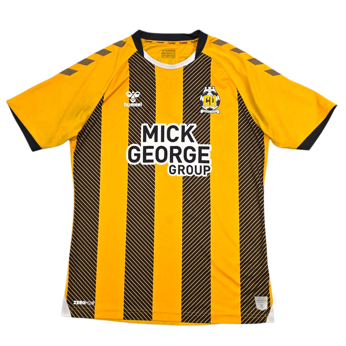 2020/21 Cambridge United Home Football Shirt (M) Hummel #4 Digby - Football Finery - FF307797