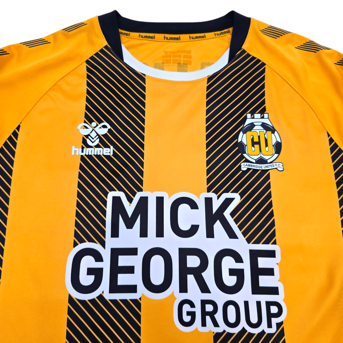 2020/21 Cambridge United Home Football Shirt (S) Hummel 10 Mullin - Football Finery - FF303957