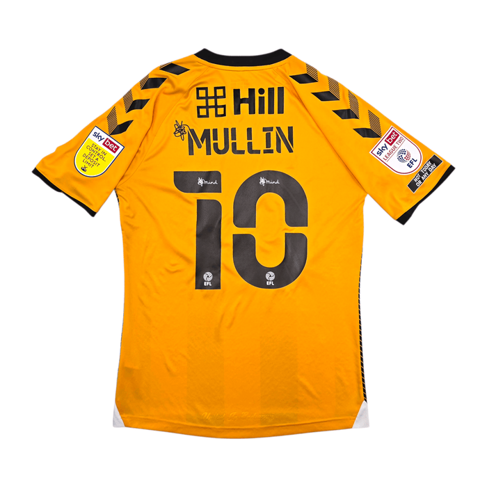 2020/21 Cambridge United Home Football Shirt (S) Hummel 10 Mullin - Football Finery - FF303957