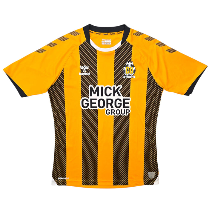 2020/21 Cambridge United Home Football Shirt (S) Hummel 5 Taylor - Football Finery - FF305551