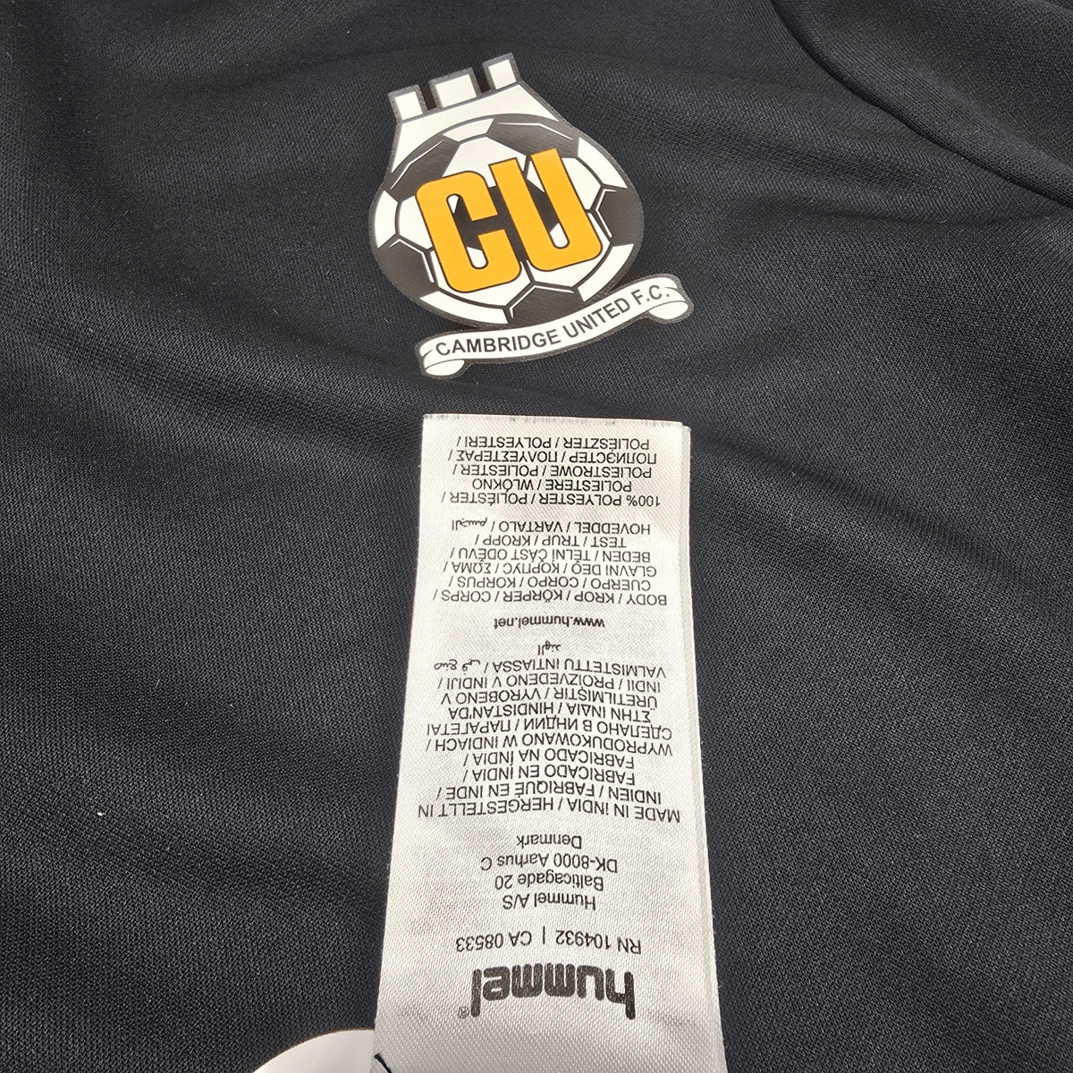 2020/21 Cambridge United Training Top (M) Hummel (Staff Issue) - Football Finery - FF303164