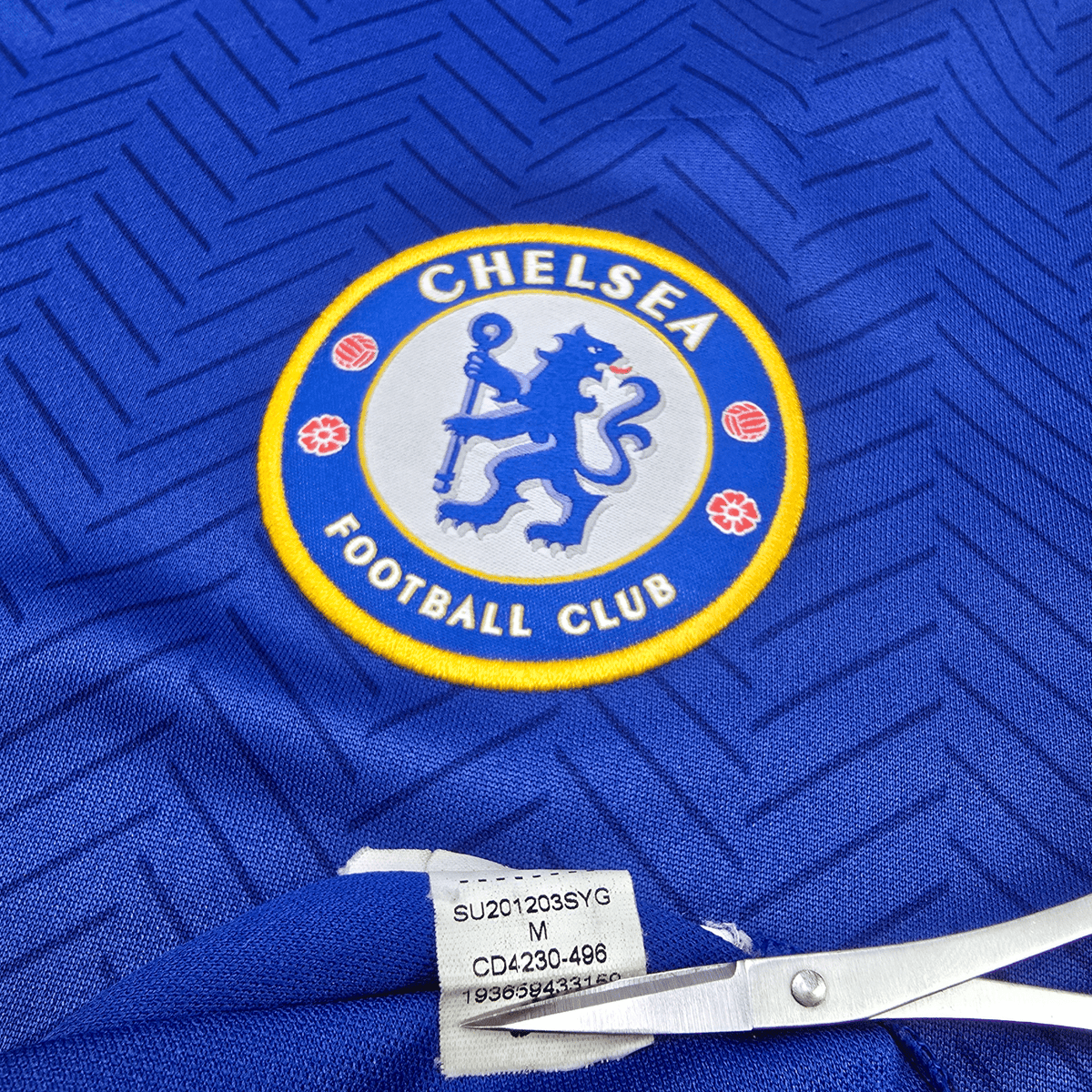 2020/21 Chelsea Home Football Shirt (M) Nike 6 T.Silva - Football Finery - FF303302