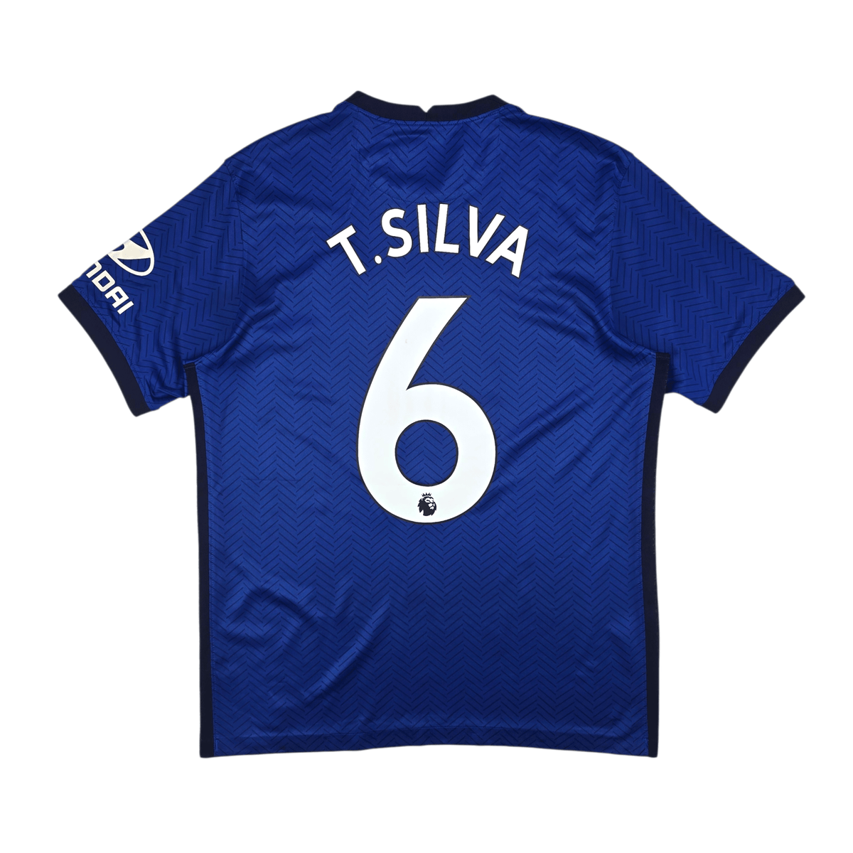 2020/21 Chelsea Home Football Shirt (M) Nike 6 T.Silva - Football Finery - FF303302
