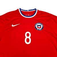 2020/21 Chile Home Football Shirt (XL) Nike 8 Vidal - Football Finery - FF302017