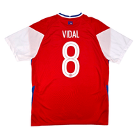 2020/21 Chile Home Football Shirt (XL) Nike 8 Vidal - Football Finery - FF302017