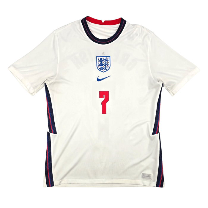 2020/21 England Home Football Shirt (M) Nike 7 Grealish - Football Finery - FF302770