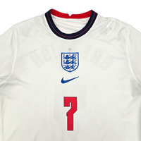 2020/21 England Home Football Shirt (M) Nike 7 Grealish - Football Finery - FF302770