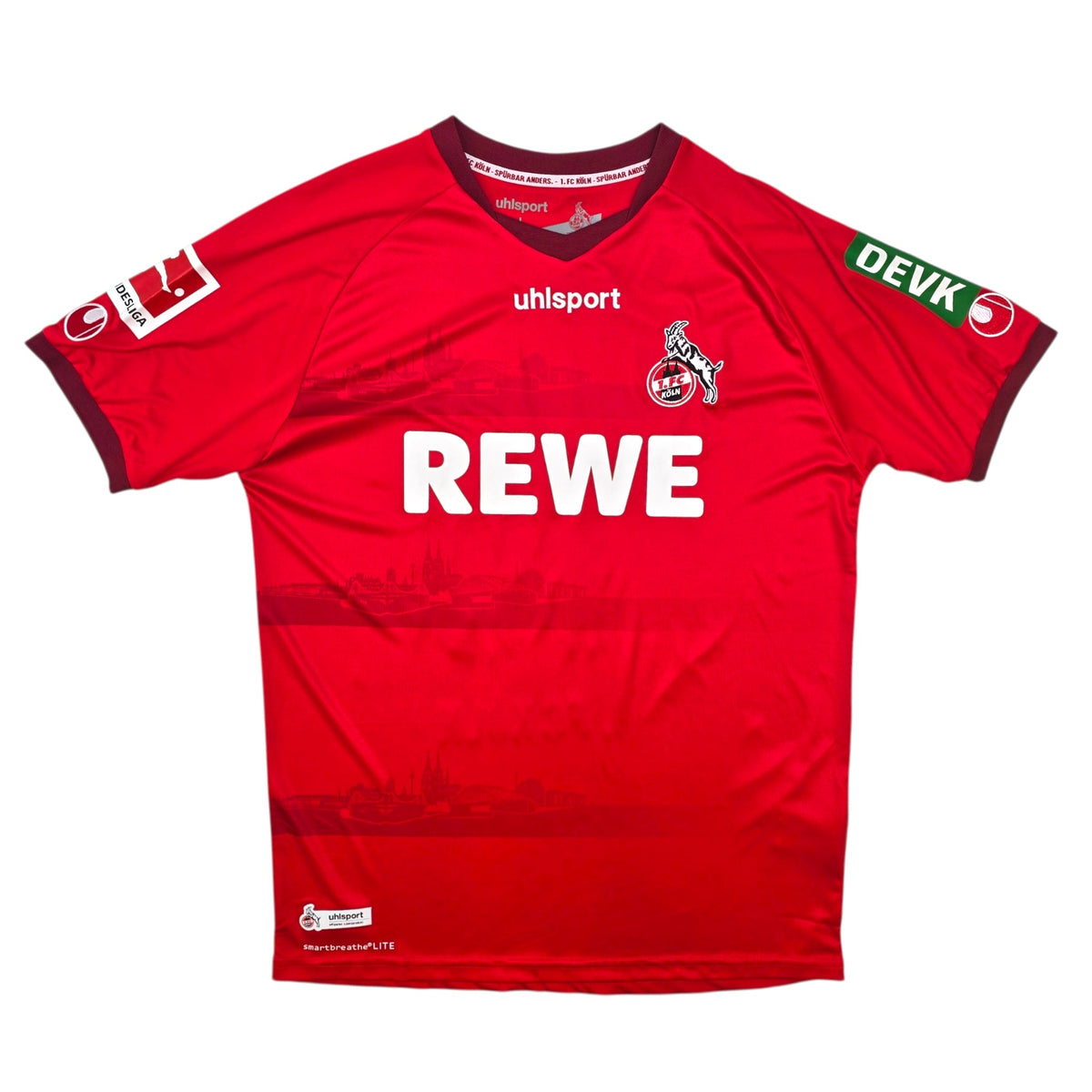 2020/21 FC Köln Away Football Shirt (L) Uhlsport 13 Uth - Football Finery - FF305879