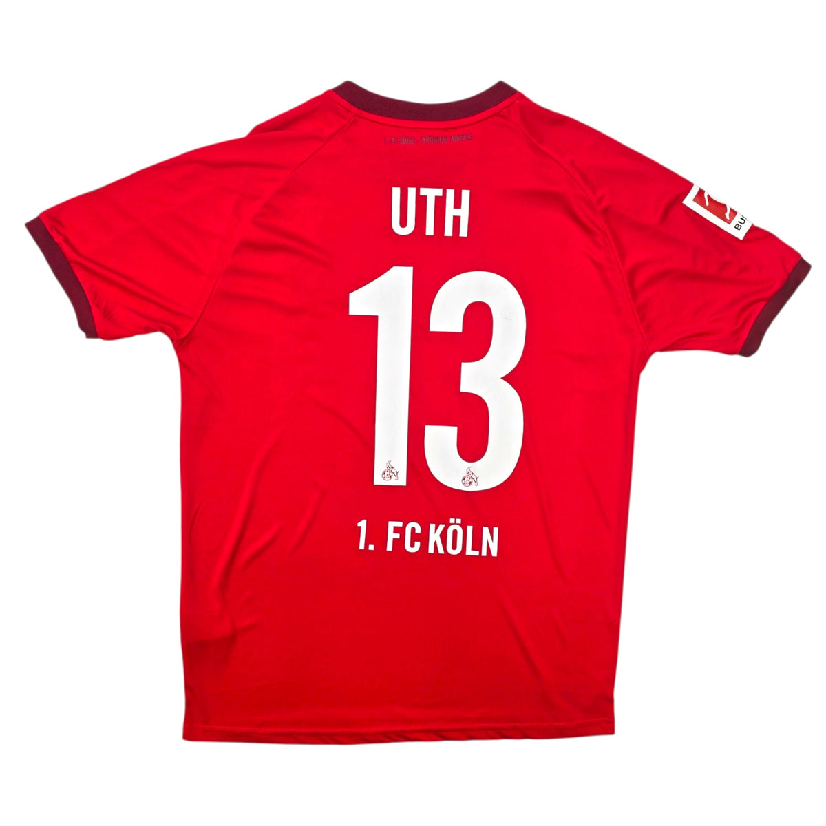 2020/21 FC Köln Away Football Shirt (L) Uhlsport 13 Uth - Football Finery - FF305879