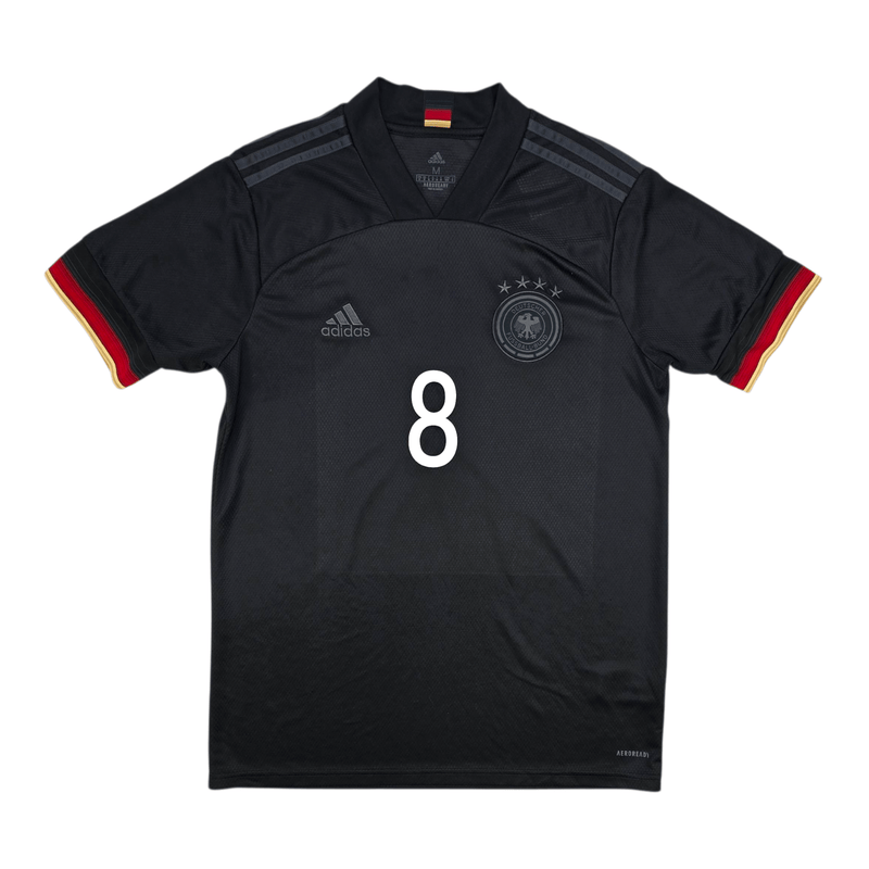2020/21 Germany Away Football Shirt (M) Adidas 8 Kroos - Football Finery - FF301544