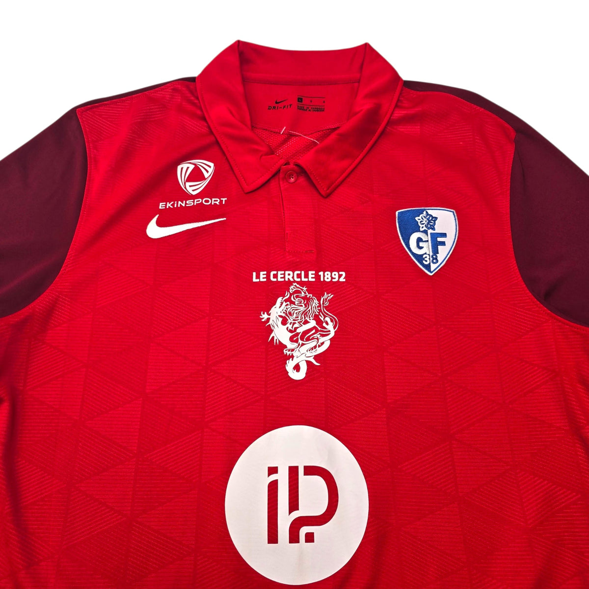 2020/21 Grenoble Foot Away Football Shirt (L) Nike - Football Finery - FF305895