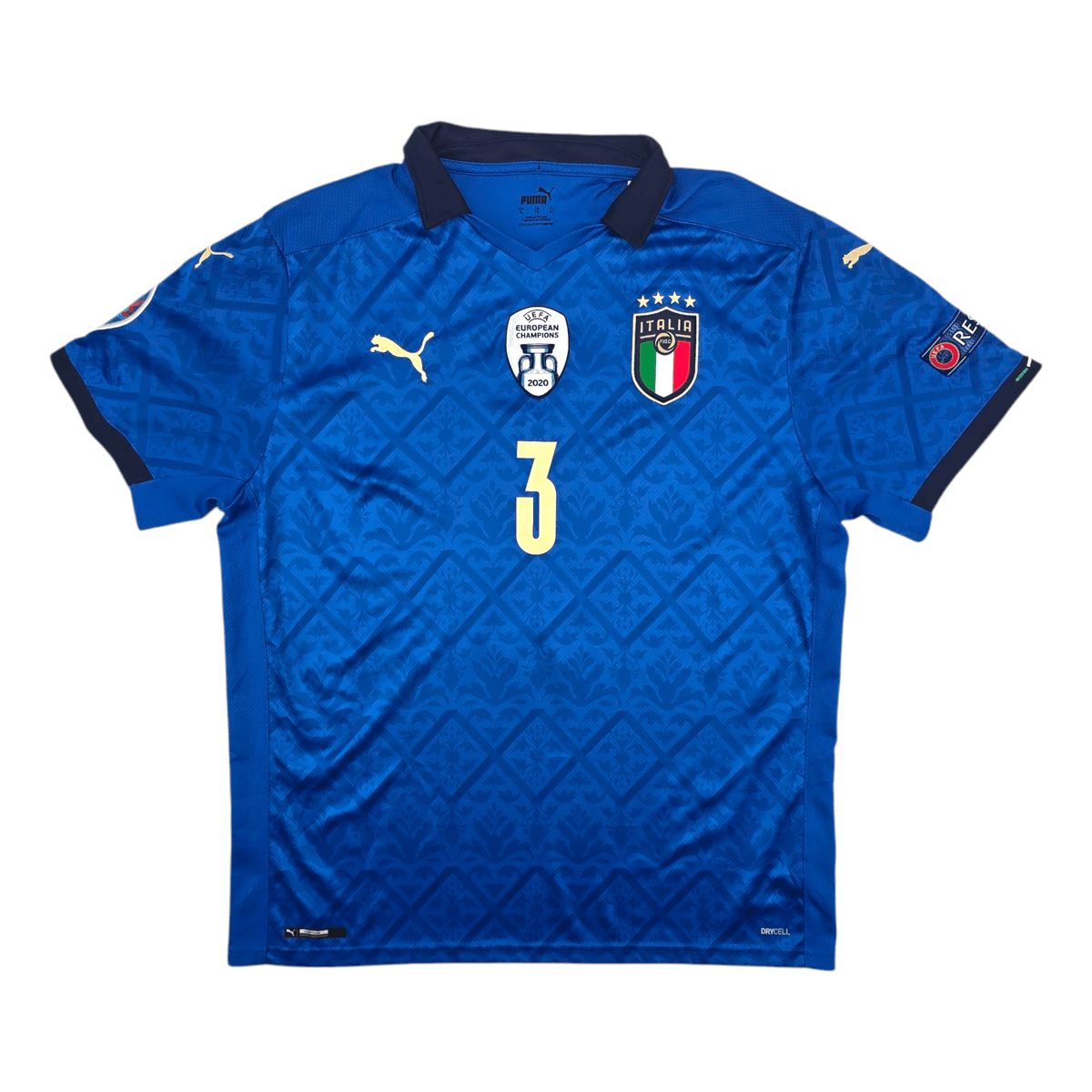 2020/21 Italy Home Football Shirt (XL) Puma 3 Maldini - Football Finery - FF301248