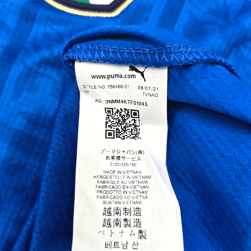 2020/21 Italy Home Football Shirt (XL) Puma 3 Maldini - Football Finery - FF301248